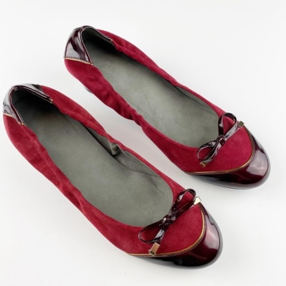 Stuart Weitzman Burgundy Suede Pumps Size 11 - Picture 3 of 3
